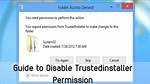 How Do I Disable Trustedinstaller?