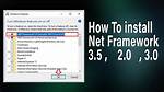 How Do I Downgrade Net Framework in Windows 10?