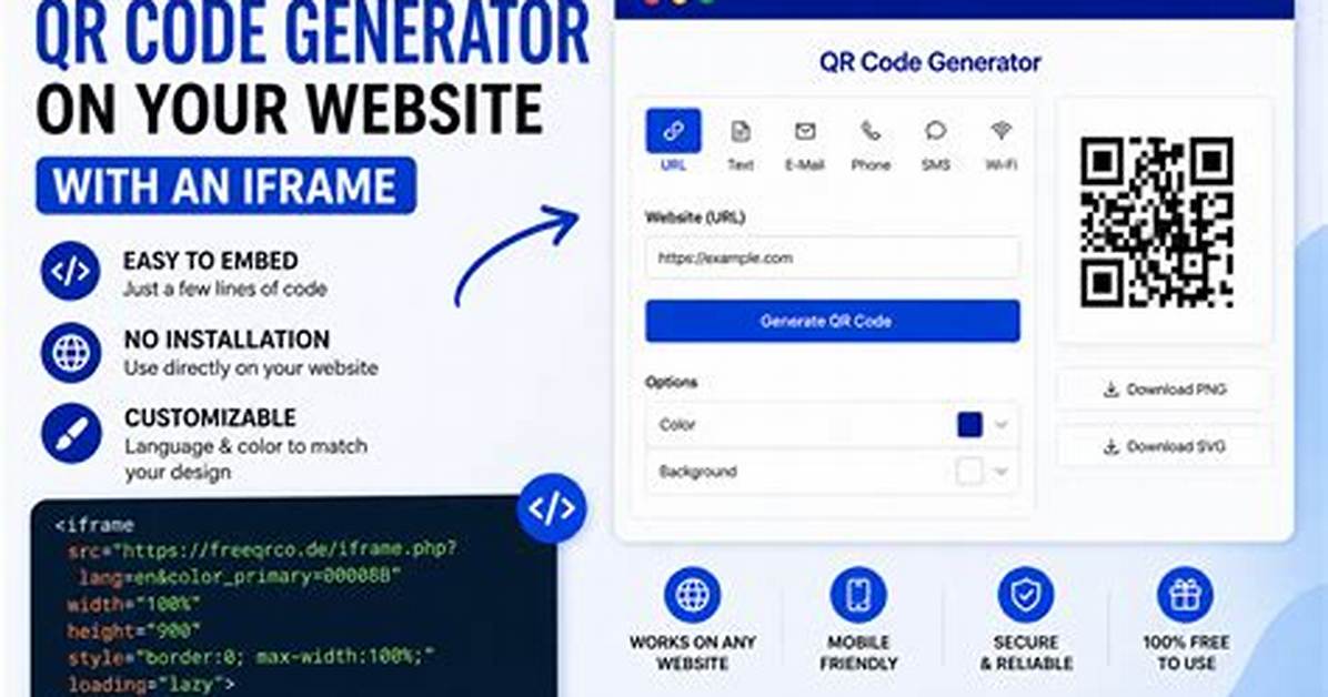 How Do I Embed a Qr Code?