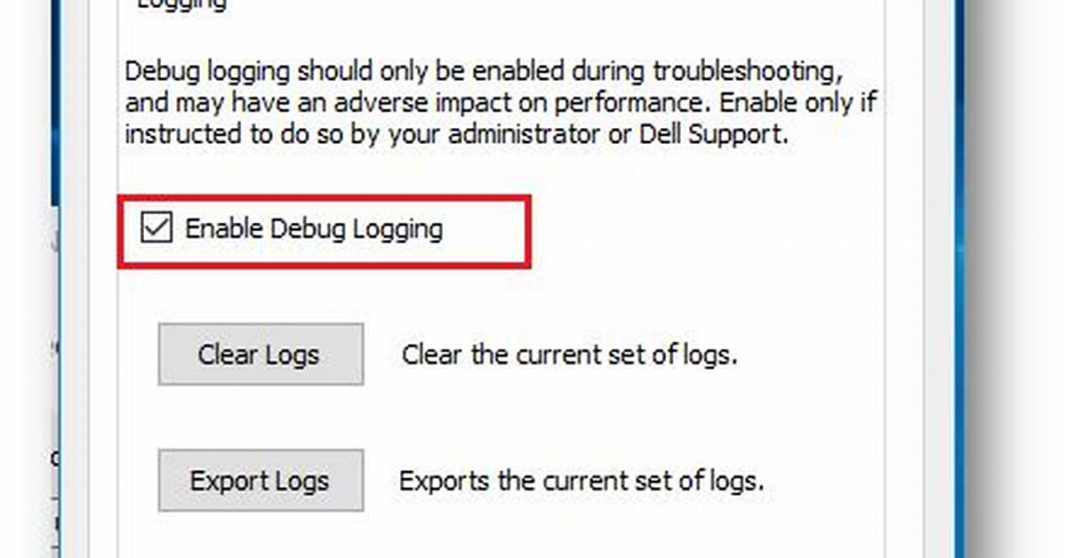 How Do I Enable Debug Logs