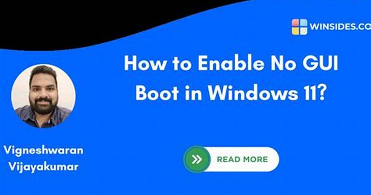 How Do I Enable No Gui