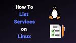 How Do I Enable Services on Linux 7?
