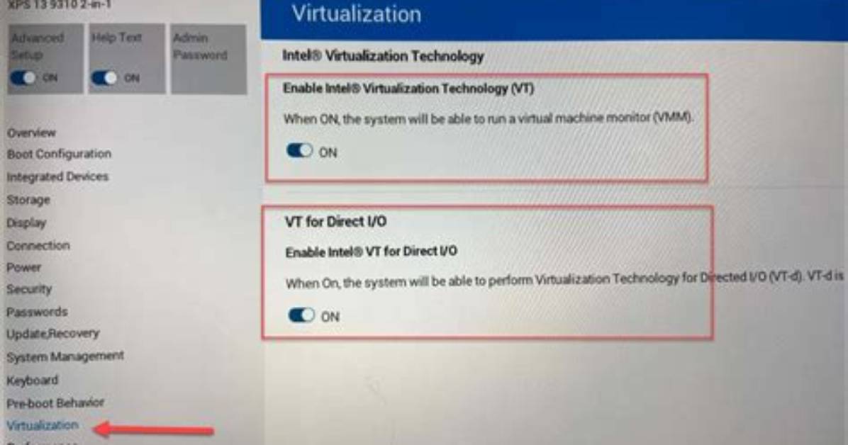 How Do I Enable Virtualization in Bios?