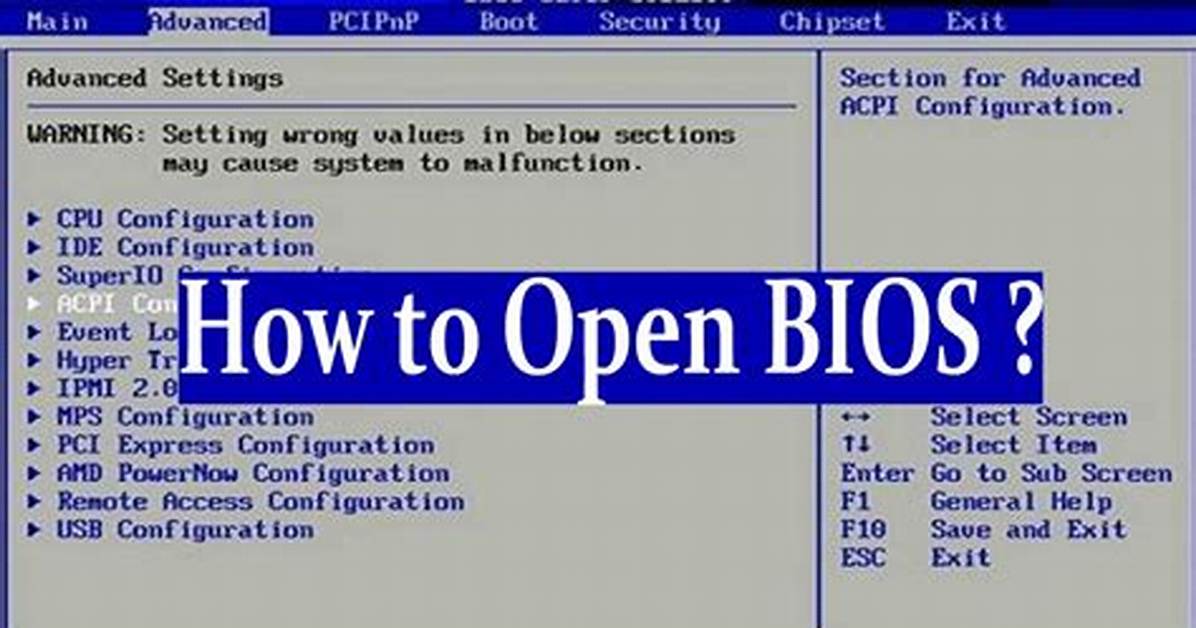 How Do I Enter Bios Setup?