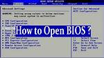 How Do I Enter Bios Setup?