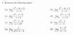 How Do I Evaluate These Undefined Limits?