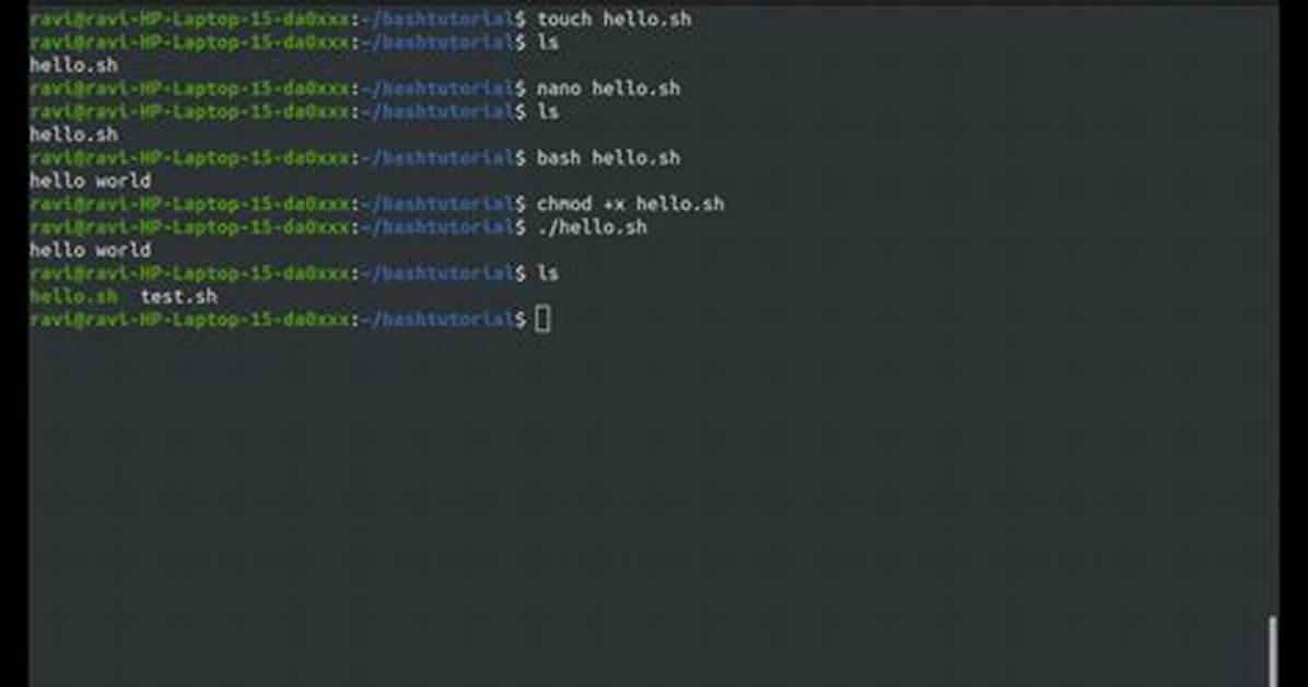 How Do I Execute a Bash Script in Terminal?