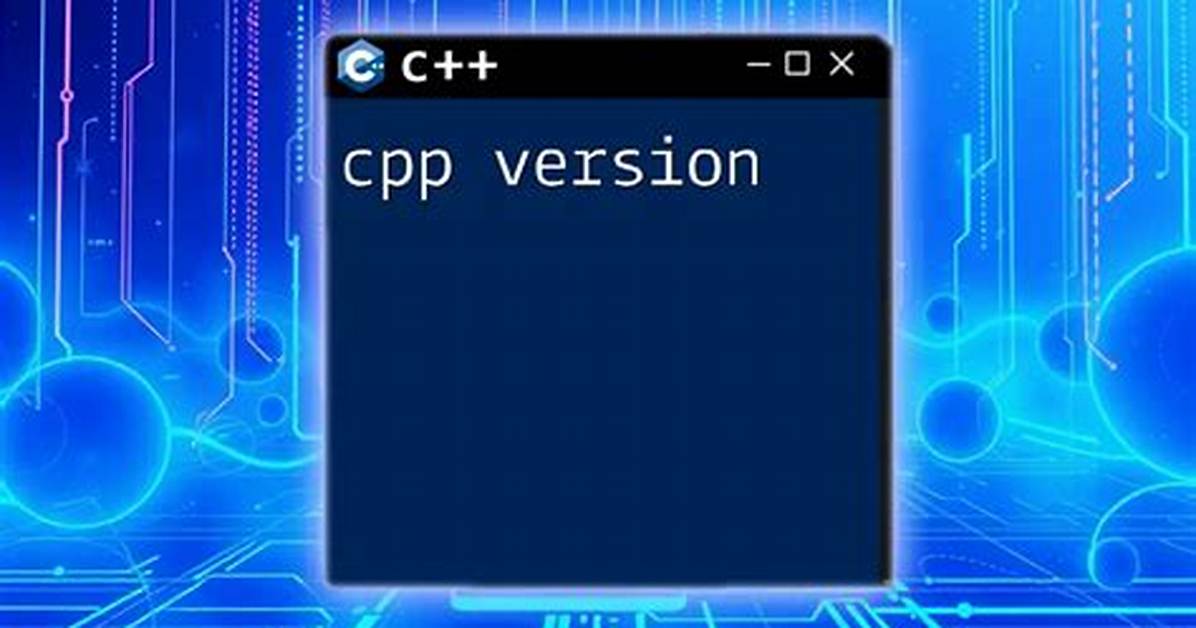 How Do I Find My Cpp Version in Ubuntu?