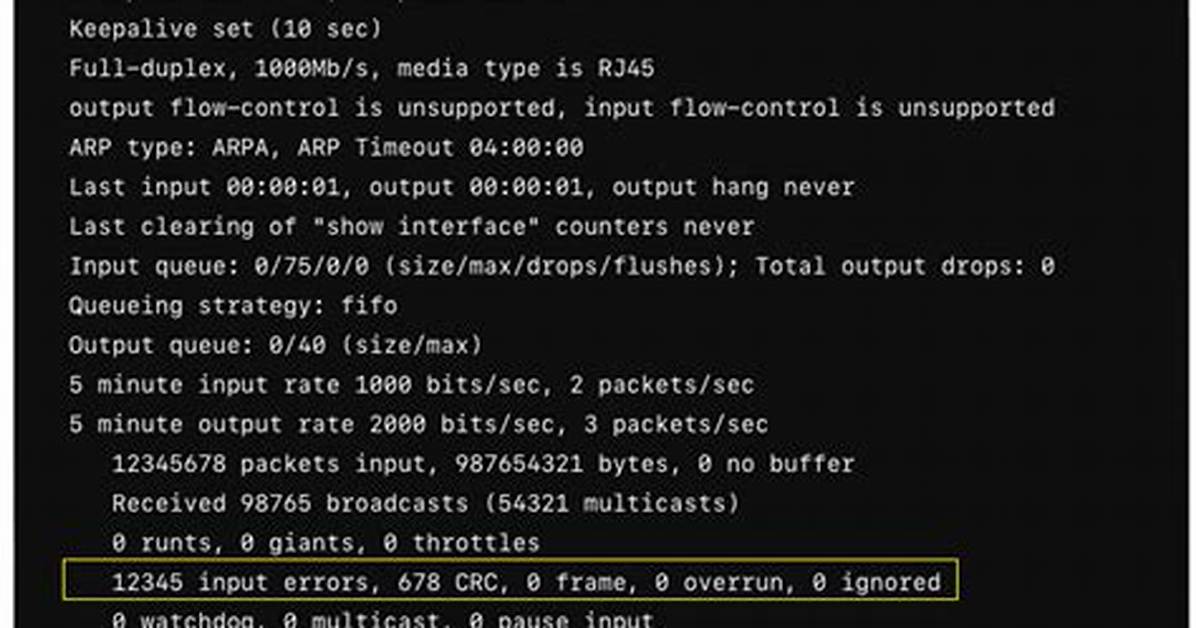 How Do I Find Network Interface Errors in Linux?