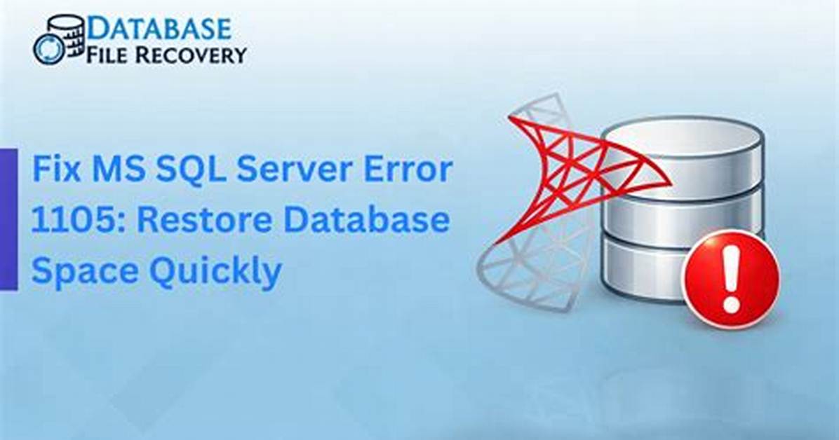 How Do I Fix a Database Error Occurred?