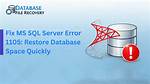 How Do I Fix a Database Error Occurred?