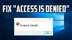 How Do I Fix Access Denied Error in Windows 10?