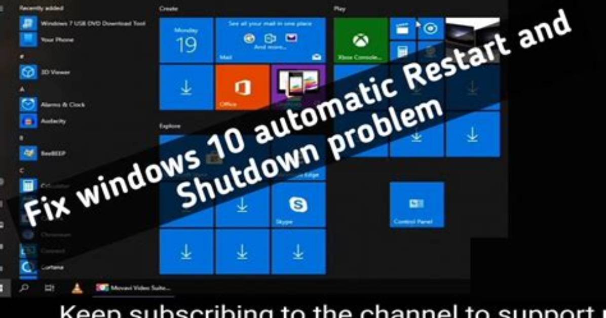 How Do I Fix Automatic Shutdown in Windows 10?