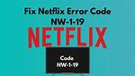 How Do I Fix Code Nw 1 19?