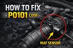 How Do I Fix Code P0101? Check This out | Mass or Volume Airflow Circuit Range Performance