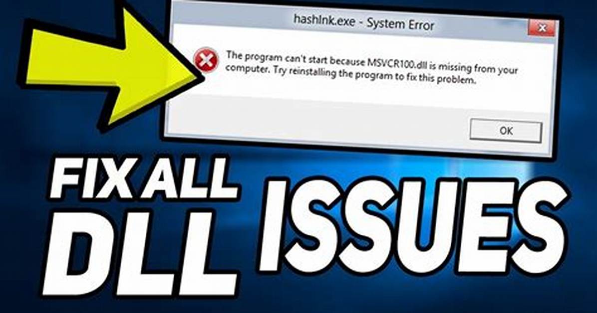 How Do I Fix Dll Errors in Windows 7?