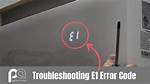 How Do I Fix E1 Error on Fisher and Paykel Dishwasher? Check This out – Fisher and Paykel Dishwasher F1 Error
