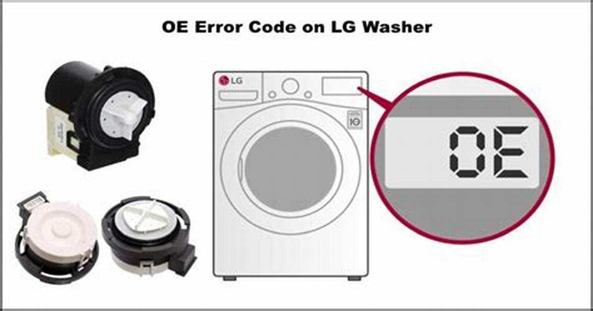 How Do I Fix the Oe Code on My Lg Top Load Washer