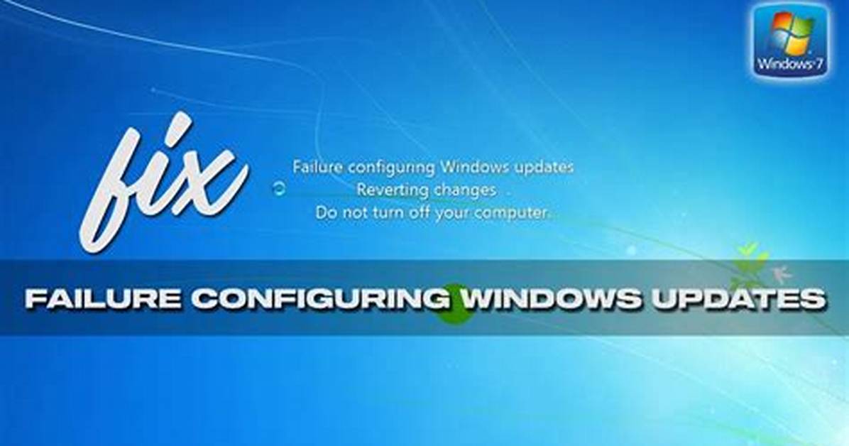 How Do I Fix Windows Configuring Updates?