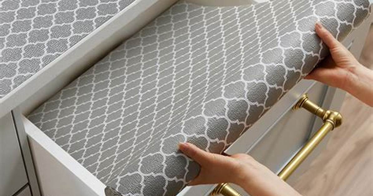 How Do I Get My Cabinet Liners to Stay in Place
