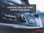 How Do I Get the Radio Code for My 2000 Acura Tl?