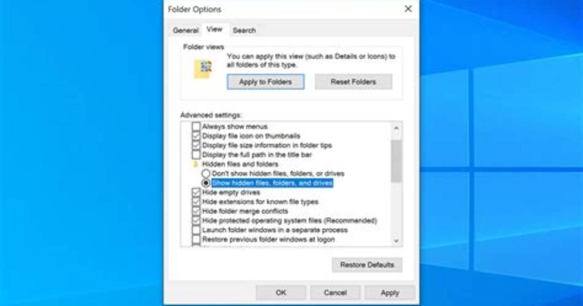 How Do I Hide a Hidden Program in Windows 10?