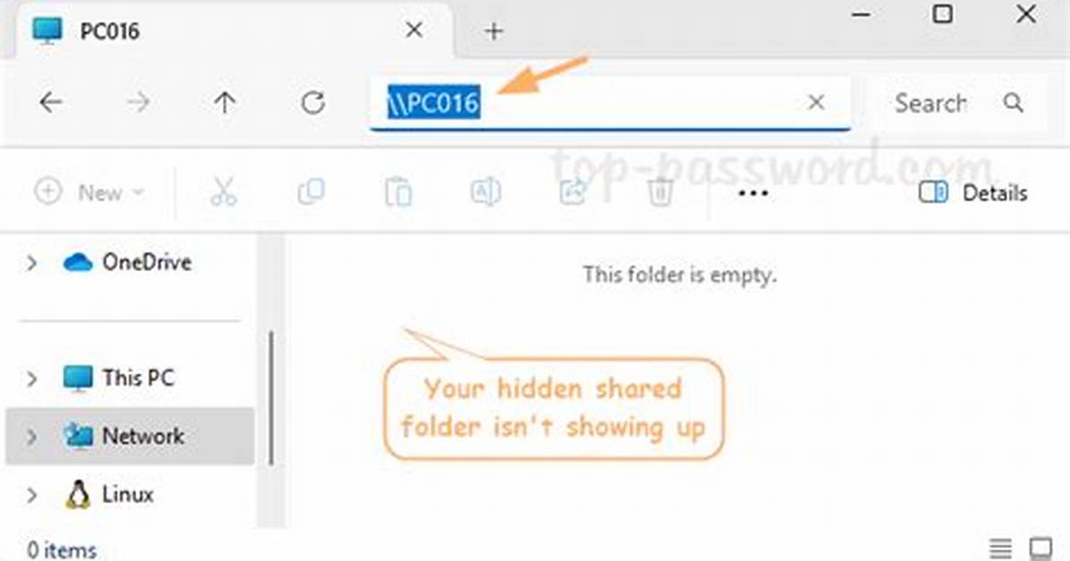 How Do I Hide a Shared Folder in Windows 10?