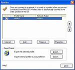 How Do I Import Intel Wireless Profiles in Windows 7?