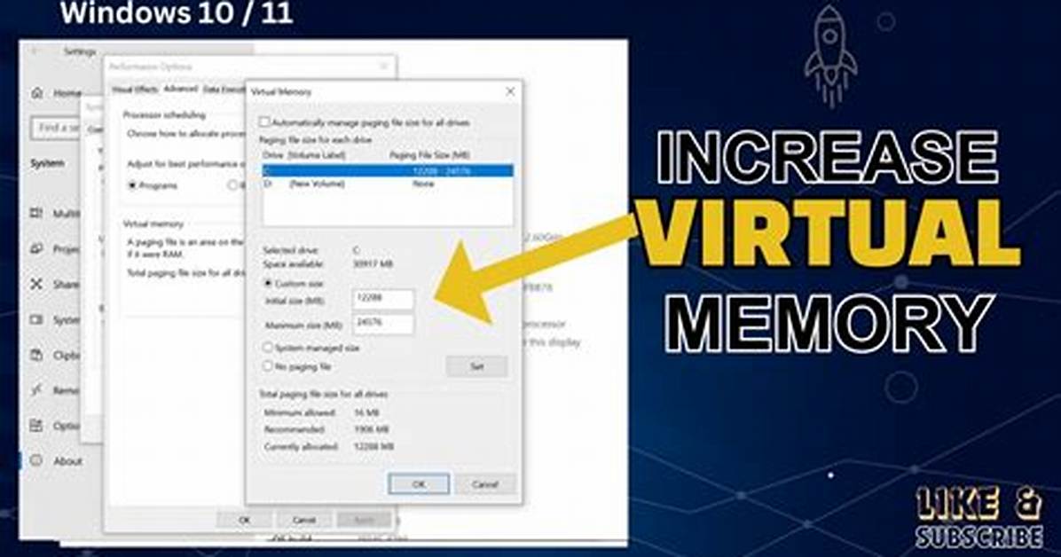 How Do I Increase Virtual Memory Speed?