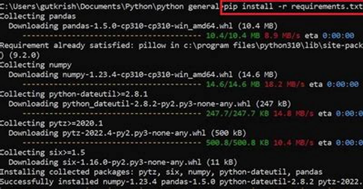 How Do I Install a Python Package with A. Whl File?