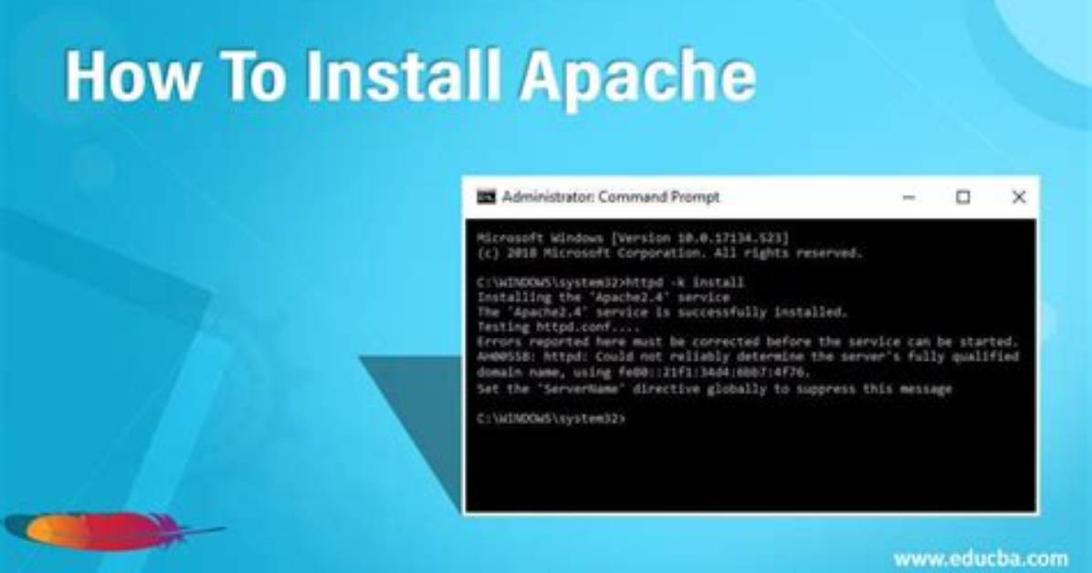 How Do I Install Apache on Windows 10 64 Bit