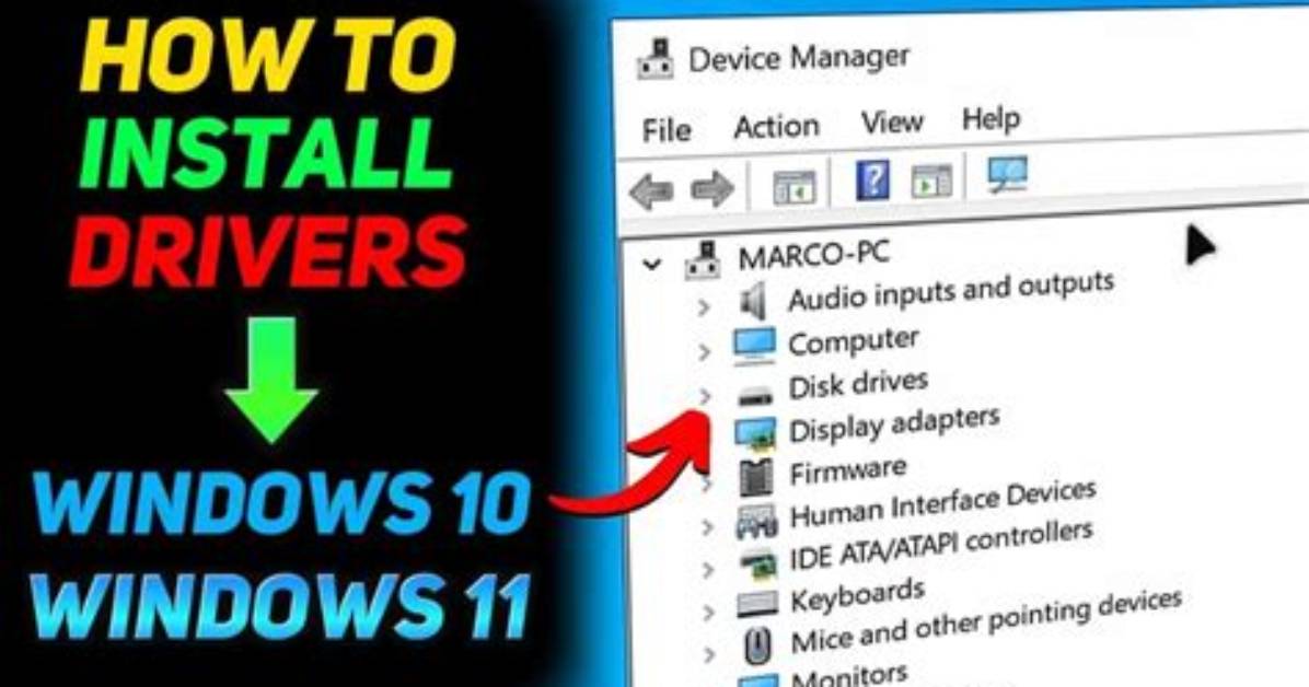 How Do I Install Drivers Without Operating System?