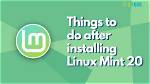 How Do I Install Linux Mint After Download?