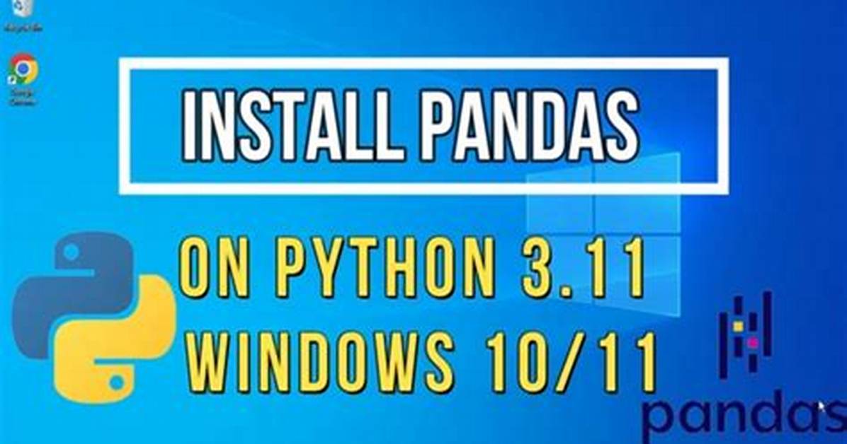 How Do I Install Pandas Python 3.7 on Windows 10?