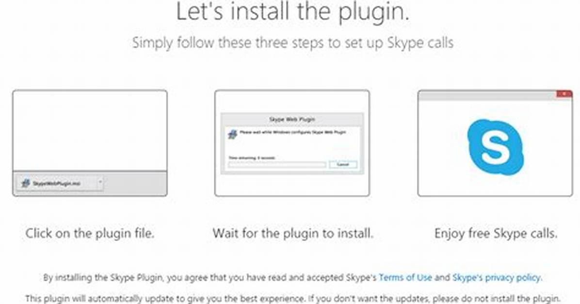 How Do I Install Skype Web Plugin?