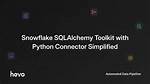 How Do I Install Snowflake. Sqlalchemy in Anaconda?
