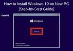 How Do I Install Windows 10 After Crashing?