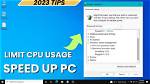 How Do I Limit Cpu Usage