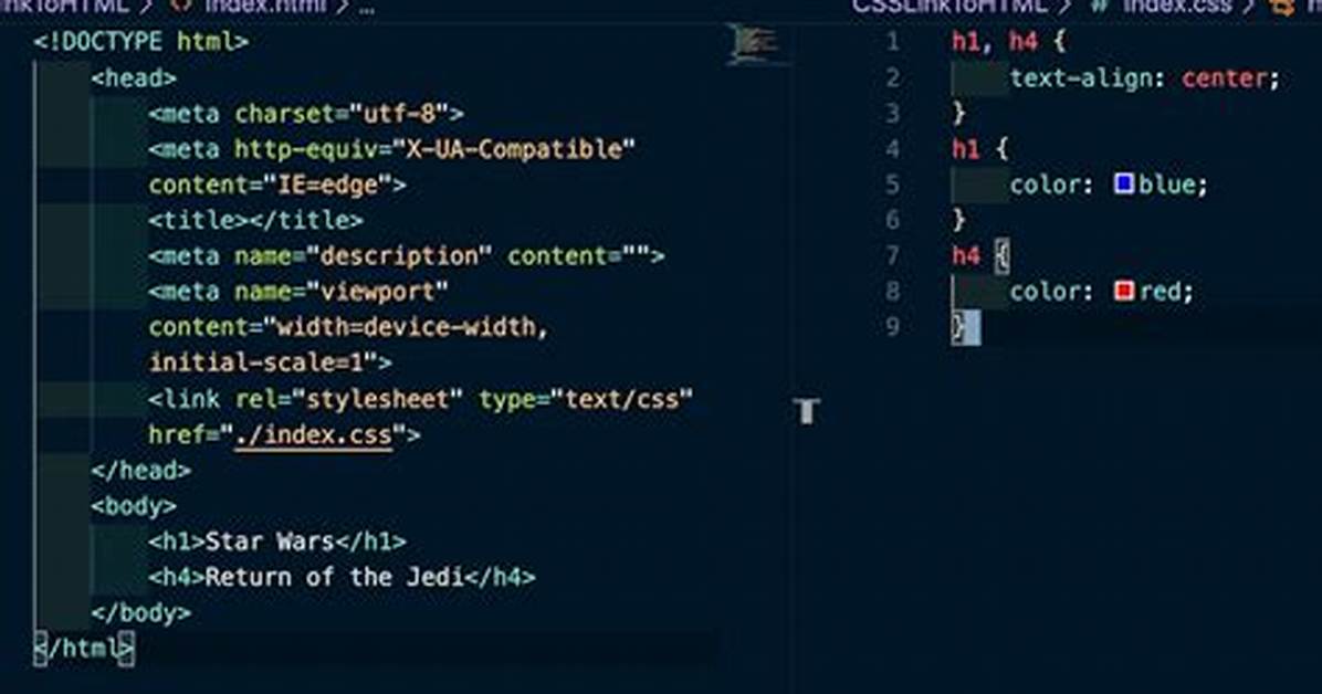 How Do I Link Css to Html5?