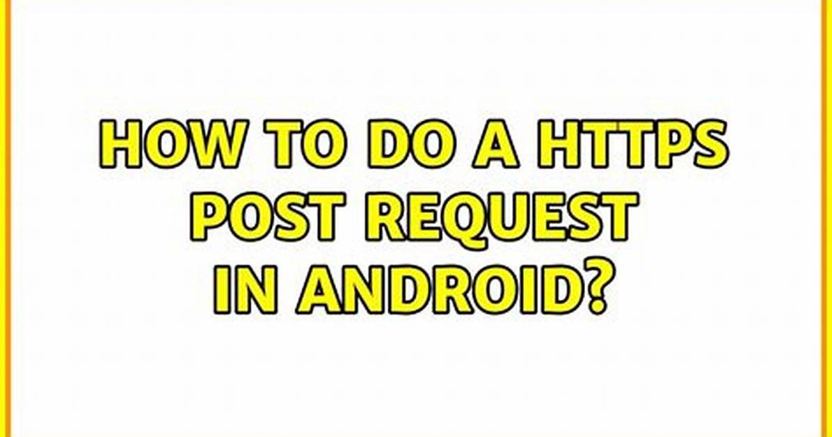 How Do I Make a Https Post in Node Js Without Any Third Party Module?