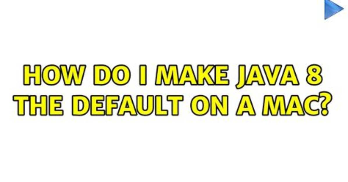 How Do I Make Java 8 Default in Linux?