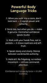 How Do I Make Myself Look Powerful?