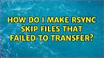 How Do I Make Rsync Delete Files That Have Been Deleted from the Source Folder?
