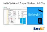 How Do I Manually Uninstall a Program in Windows Xp?