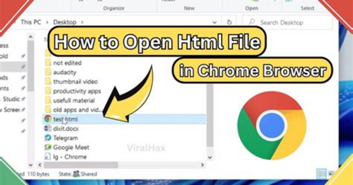 How Do I Open a Html File in Linux Terminal?