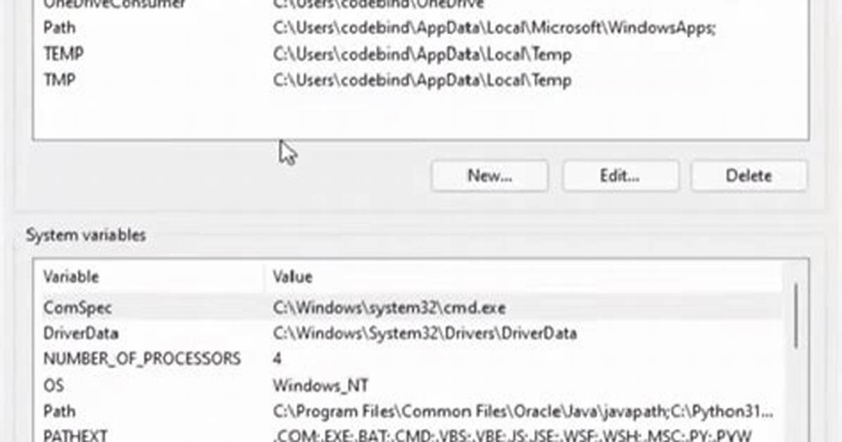 How Do I Open Environment Variables?