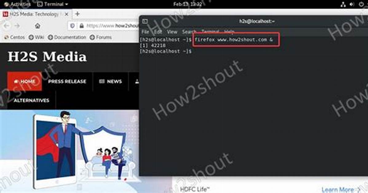 How Do I Open Firefox from Command Line Linux?