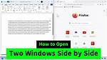 How Do I Open Two Files Side by Side in Linux?