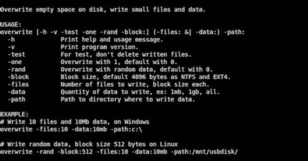 How Do I Overwrite in Linux?