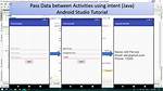 How Do I Pass Data Between Activities in Android Application?
